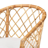 Contract furniture -Bohemian Rattan Dining Chair - www.oroatrade.com