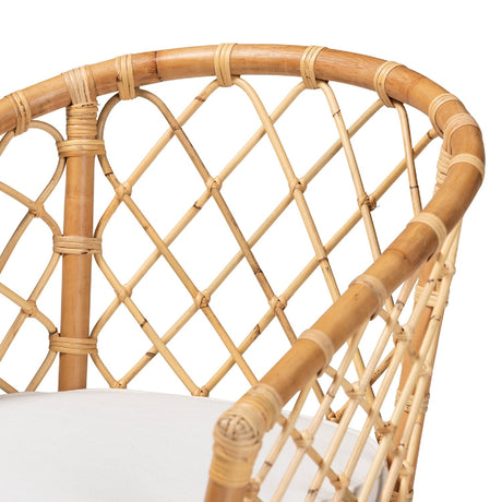 Contract furniture -Bohemian Rattan Dining Chair - www.oroatrade.com