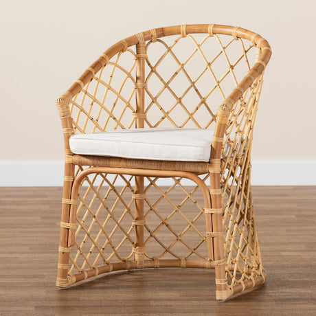 Contract furniture -Bohemian Rattan Dining Chair - www.oroatrade.com