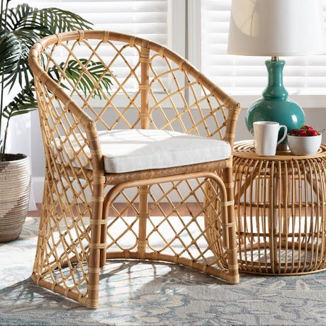 Contract furniture -Bohemian Rattan Dining Chair - www.oroatrade.com