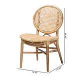 Contract furniture - Round Back Rattan Dining Chair - www.oroatrade.com