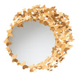 Hospitality furniture - Gold Butterfly Accent Wall Mirror - www.oroatrade.com