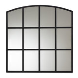 Contract furniture - Black Metal Accent Wall Mirror -  www.oroatrade.com