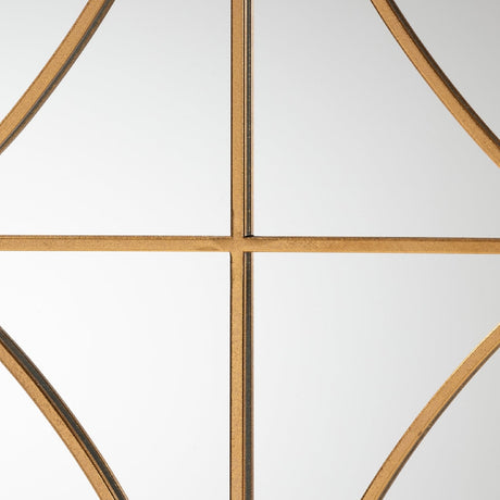 Contract furniture - Gold Arched Accent Wall Mirror -  www.oroatrade.com
