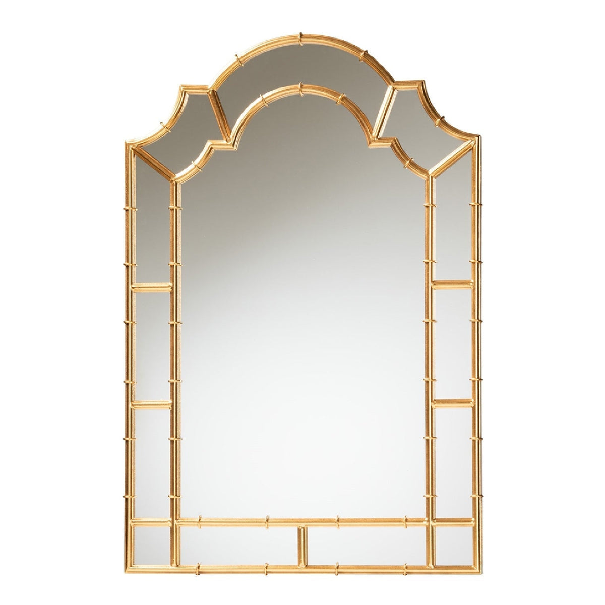 Contract furniture - Antique Goldleaf Accent Wall Mirror -  www.oroatrade.com