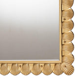 Hospitality furniture - Gold Seashell Accent Mirror - www.oroatrade.com