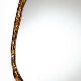 Modern European furniture - Antique Gold Freeform Accent Mirror - www.oroa.com
