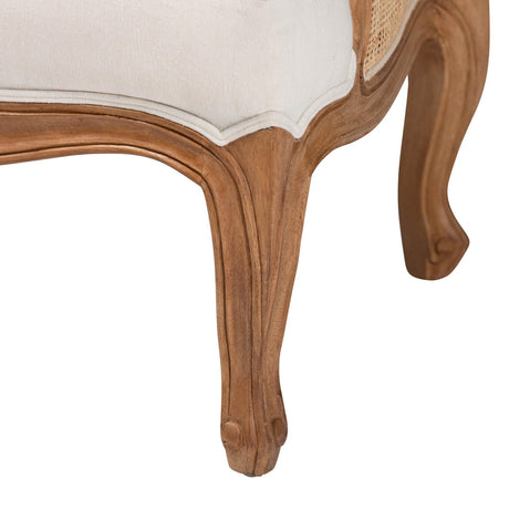 Modern European furniture - Beige French Style Accent Chair - www.oroa.com