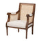 Modern European furniture - Wooden Padded Accent Chair - www.oroa.com