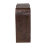 Modern European furniture - Burl Wood Waterfall Console Table - www.oroa.com