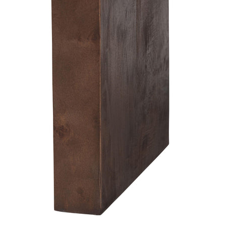 Modern European furniture - Burl Wood Waterfall Console Table - www.oroa.com