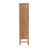 Modern European furniture - 2 Door Rattan Accent Cabinet - www.oroa.com