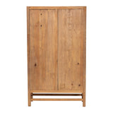 Modern European furniture - 2 Door Rattan Accent Cabinet - www.oroa.com