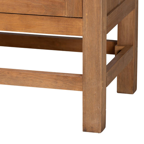 Modern European furniture - 2 Door Rattan Accent Cabinet - www.oroa.com