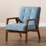 Modern European furniture - Tufted Velvet Accent Chair - www.oroa.com
