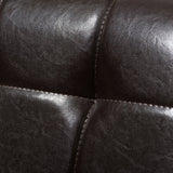 Modern European furniture - Brown Leather Inspired Club Chair  - www.oroa.com
