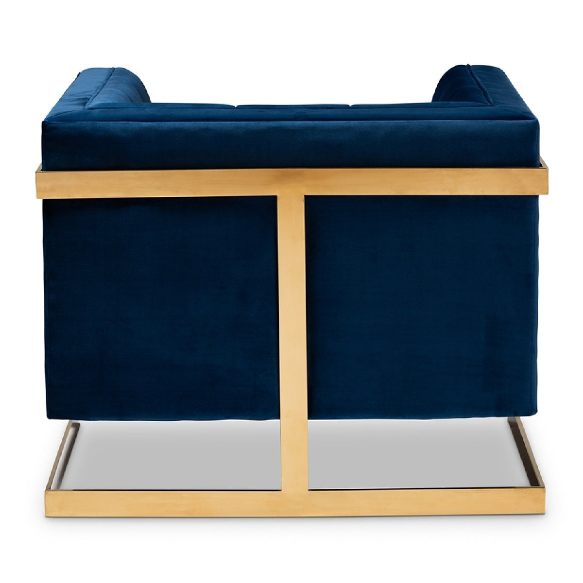 Modern European furniture - Button Tufted Velvet Accent Chair - www.oroa.com