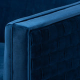 Modern European furniture - Woven Velvet Accent Chair - www.oroa.com