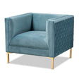 Modern European furniture - Woven Velvet Accent Chair - www.oroa.com