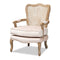 Modern European furniture - Velvet Seat Accent Chair - www.oroa.com