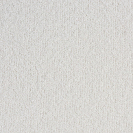 Modern European furniture - White Boucle Curved Dining Chairs 2 - www.oroa.com