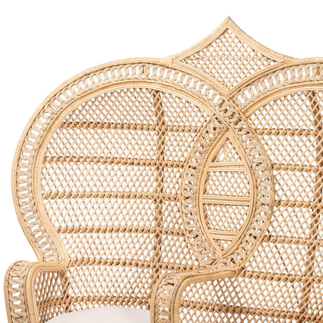 Modern European furniture - 2 Seater Rattan Peacock Chair - www.oroa.com