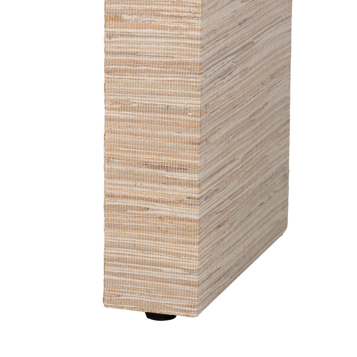 Modern European furniture - Woven Grasscloth Console Table - www.oroa.com