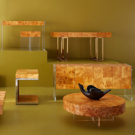 Acrylic Legged Mappa Desk | Jonathan Adler Bond | Oroa.com