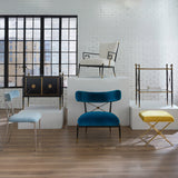 Linen Upholstered Accent Chair | Jonathan Adler Rider | Oroa.com