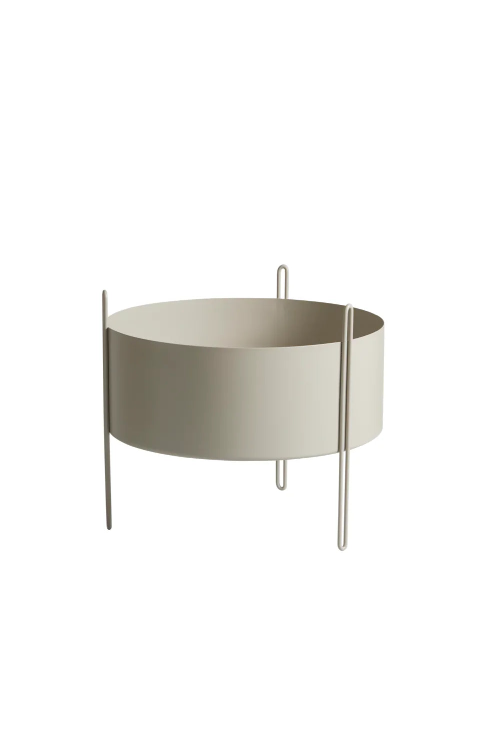 Painted Metal Planter M | WOUD Pidestall | OROA.com