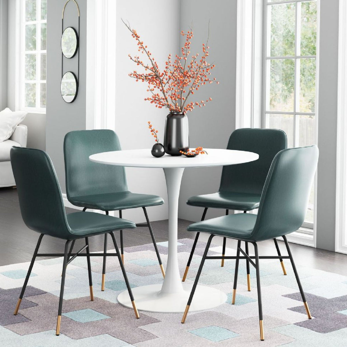 Round Pedestal Dining Table | OROA Modern Opus | Oroa.com
