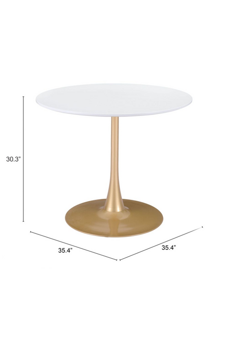 Round Pedestal Dining Table | OROA Modern Opus | Oroa.com