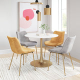 Round Pedestal Dining Table | OROA Modern Opus | Oroa.com