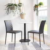 White Bistro Table | OROA Modern Alto | Oroa.com