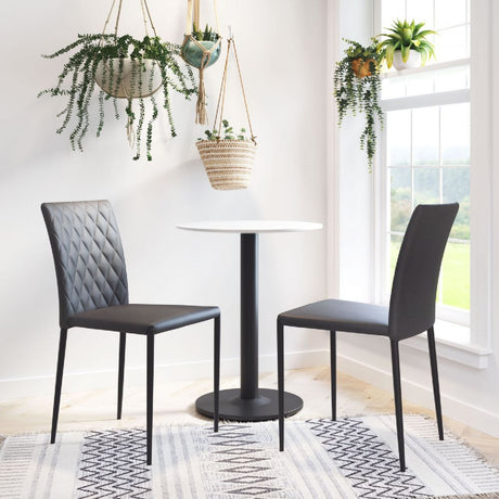 White Bistro Table | OROA Modern Alto | Oroa.com
