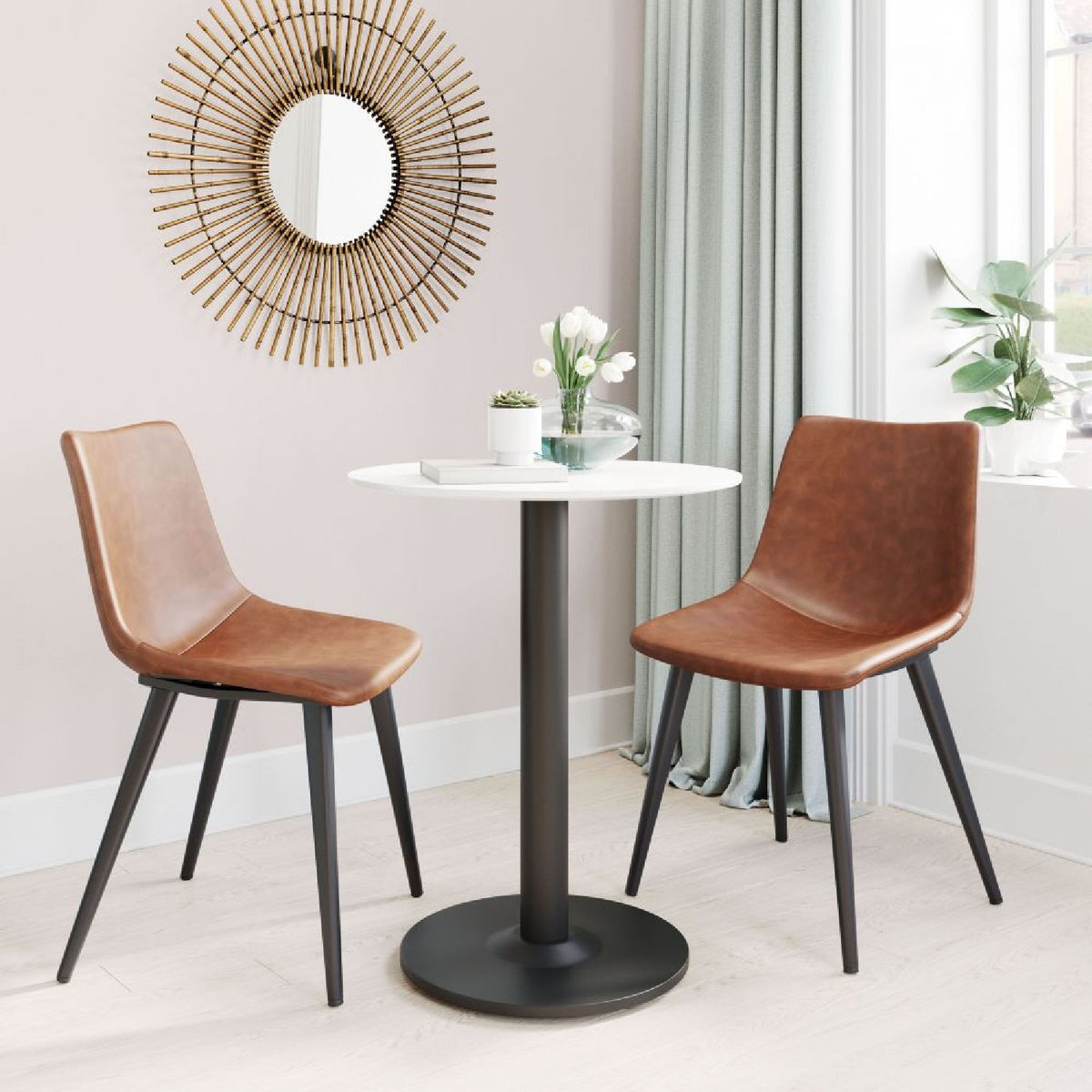 White Bistro Table | OROA Modern Alto | Oroa.com