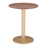 Brown Wooden Bistro Table | OROA Modern Alto | Oroa.com
