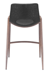 Leather Counter Stools (2) | OROA Modern Desi | Oroa.com