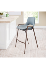 Leather Counter Stools (2) | OROA Modern Desi | Oroa.com