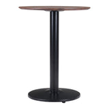 Brown Wooden Bistro Table | OROA Modern Alto | Oroa.com