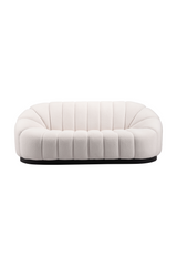 Shearling Channeled Sofa | OROA Modern Bhutan | Oroa.com