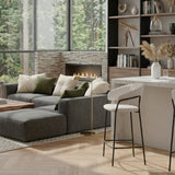 Curved-Back Counter Stools (2) | OROA Modern Josephine