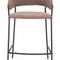 Curved-Back Counter Stools (2) | OROA Modern Josephine | Oroa.com