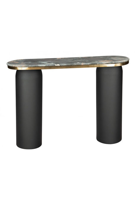 Black Marble Console Table | OROA Modern Luxor | Oroa.com