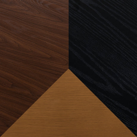 Multicolored Wooden Coffee Table | OROA Modern Viken