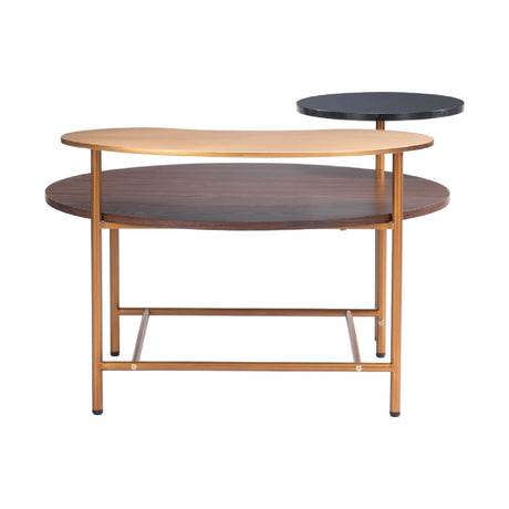 Multicolored Wooden Coffee Table | OROA Modern Viken