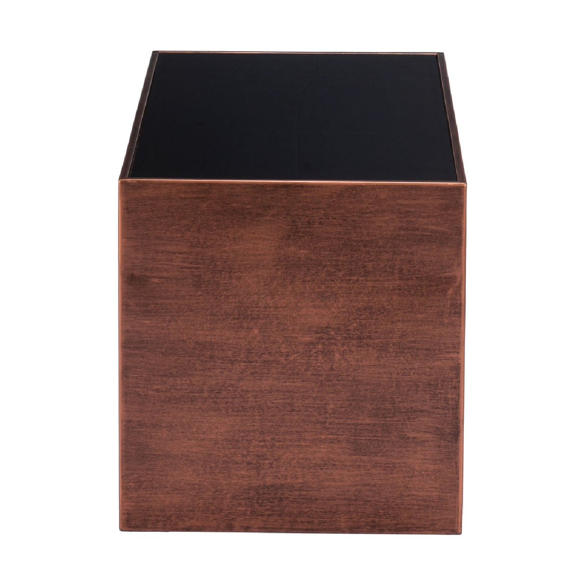 Rectangular Black Glass Coffee Table | OROA Modern Aveiro