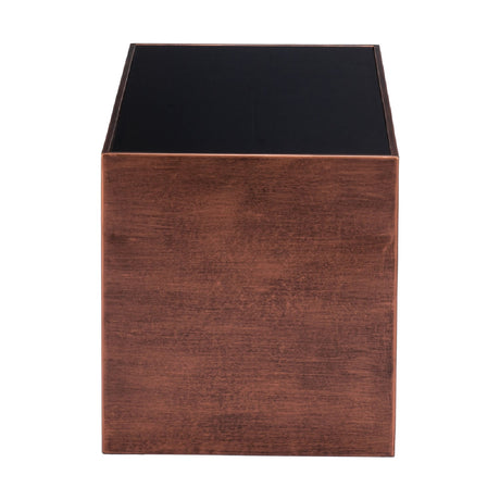 Rectangular Black Glass Coffee Table | OROA Modern Aveiro