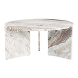 Round Marble Coffee Table | OROA Modern Lancaster