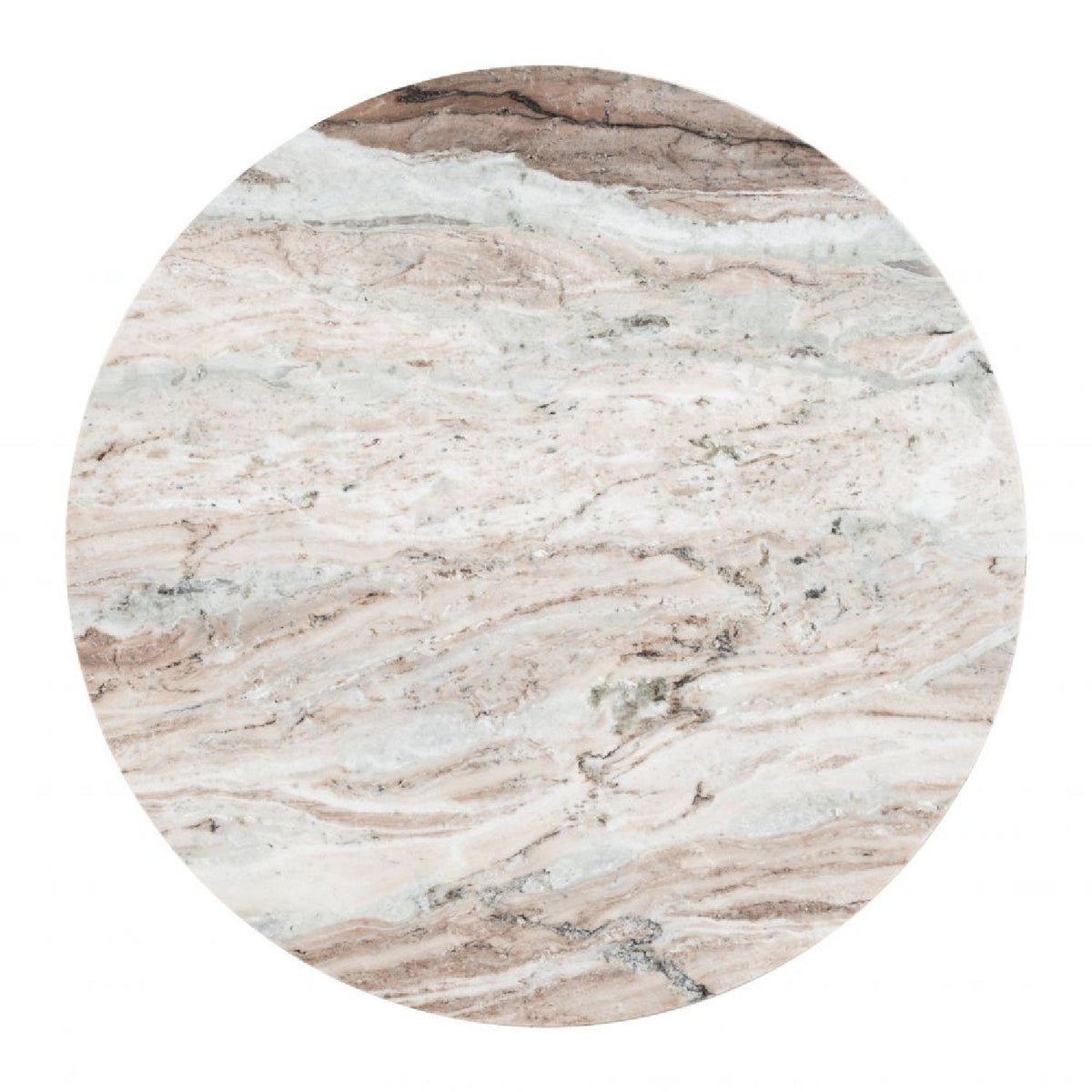 Round Marble Coffee Table | OROA Modern Lancaster